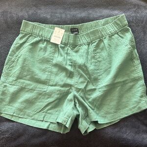 J. Crew Women's Green Shorts medium